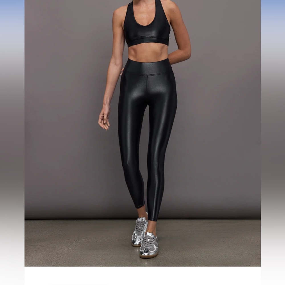 Carbon38 Regular Rise 7/8 Legging in Takara Shine LAST PAIR - Picture 3 of 3